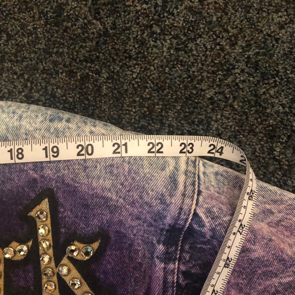 VNT 80s Tony Alamo Designer Jean Jacket - Picture 13 of 16